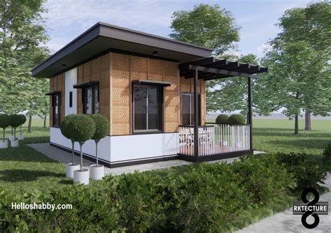 Half Amakan & Concrete With 2 Bedroom & Terrace.